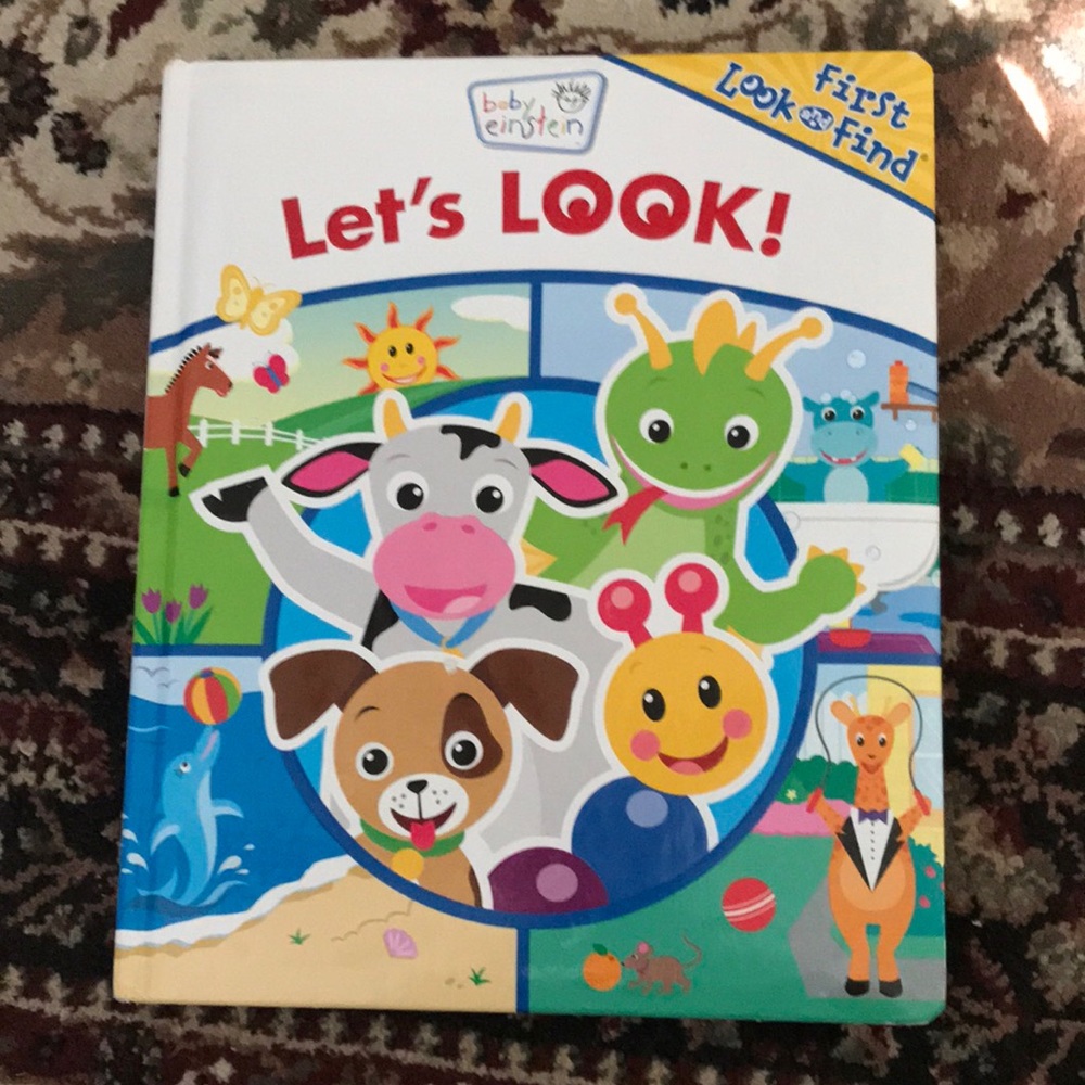 Baby Einstein first look and find educational early learning children’s book